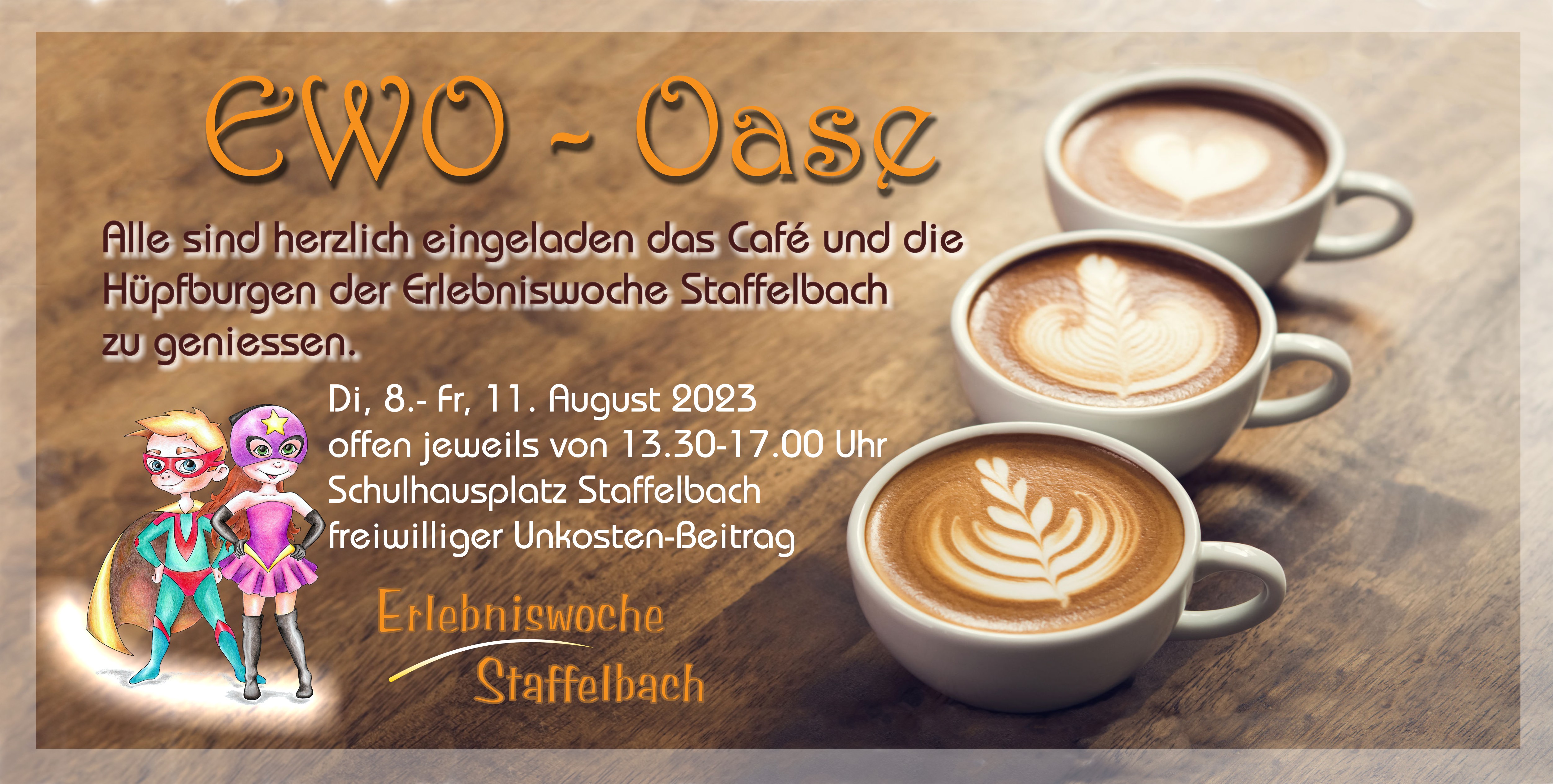 flyer Café Oase